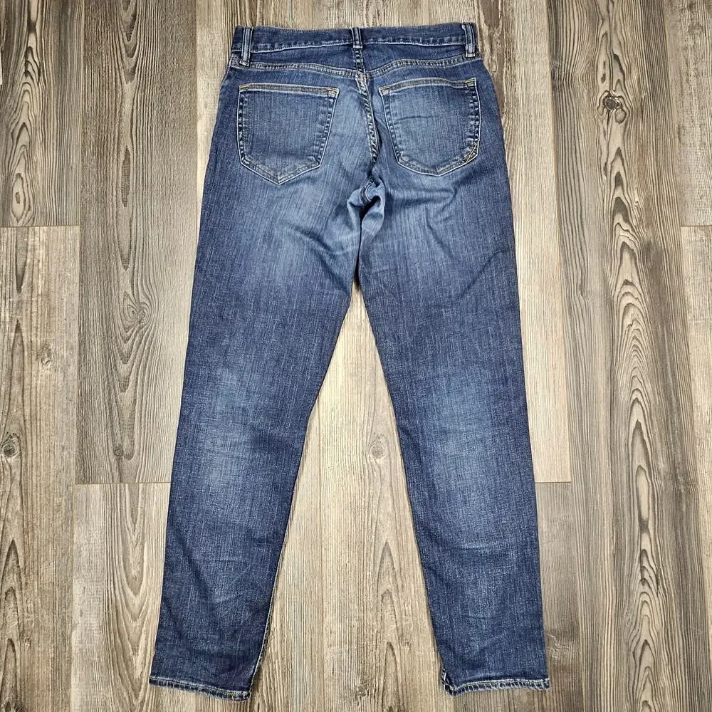 BANANA REPUBLIC MEN'S TAPERED COTTON BLEND RMD JEANS – MEDIUM WASH – SIZE 32×32